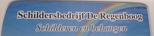 Schildersbedrijf - De Regenboog