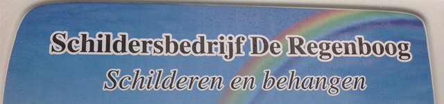 Schildersbedrijf - De Regenboog